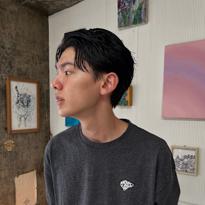 ナチュラルなメンズショート