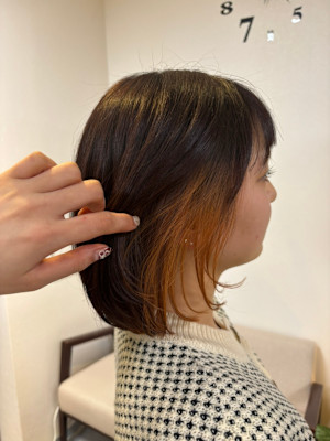 インナーカラー/デザインカラー/イルミナカラー