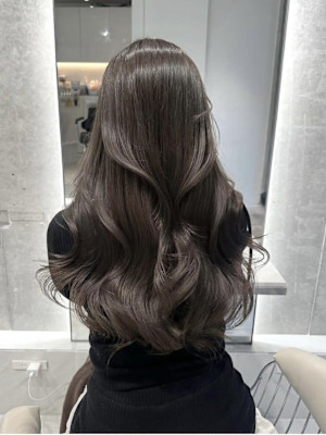 ＊シアーグレージュゆるデジタルパーマ＊美髪【Zina神南】