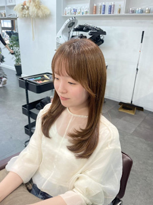 レイヤーカット/ミディアムレイヤー/ロングレイヤー