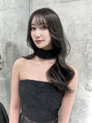 髪質改善＊韓国風デジタルパーマセミディ＊美髪【Zina神南】