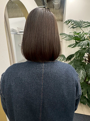 『ROW町田』髪質改善×ナチュラルカラー