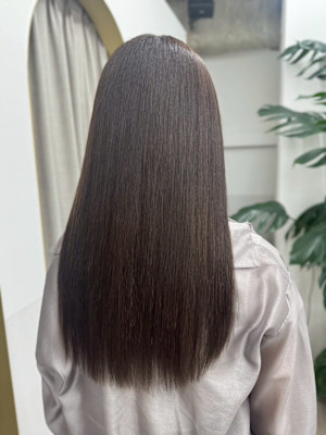  『ROW町田』ダークトーン艶髪