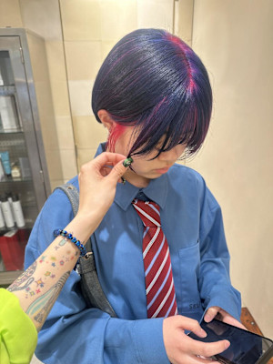 デザインカラー ブリーチ2回