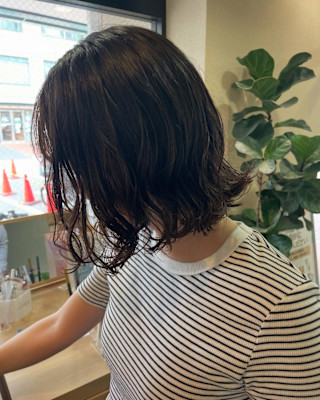 ［風花］ニュアンス ボブパーマ