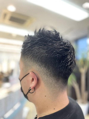 軽めのフェードスタイル