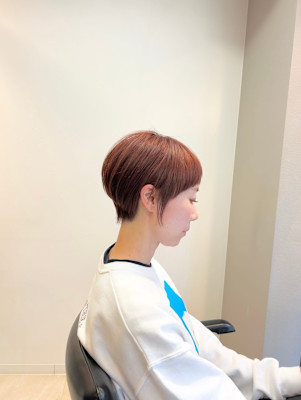 タイトショート×ウォームブラウン