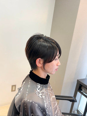 大人ナチュラルショート×美シルエット