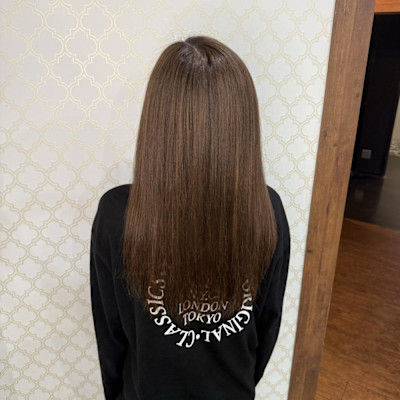 ナチュラルブラウンロング