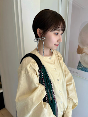 【sheta/表参道】丸みが可愛いおとな小顔ショートボブ