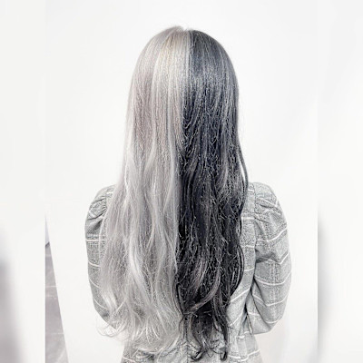 ツートンカラー◎エクステ80本