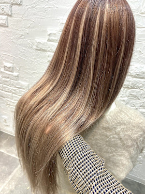 エクステ80本◎バレイヤージュ