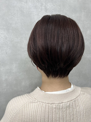 コンパクトショートボブ