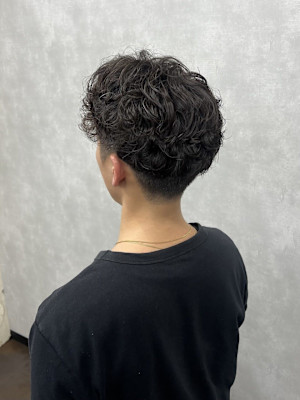 カールしっかりメンズパーマ