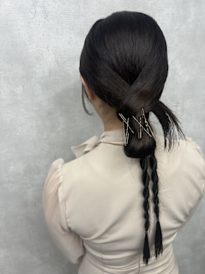 タイトめヘアセット◎