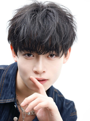 【シャドウパーマ】刈り上げ無し 韓国マッシュ