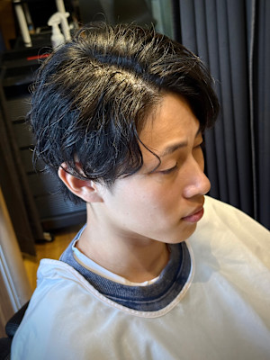 ミディアムショートサーフカール