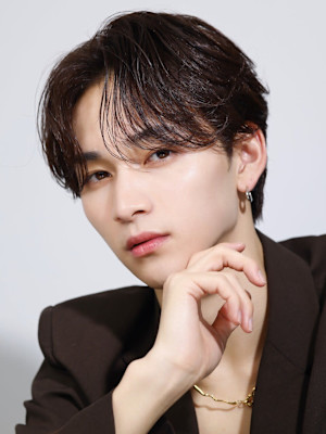 毛流れセンターパート