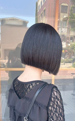 大人ボブ/前下がりボブ