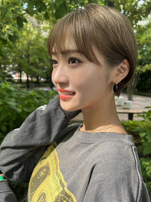 髪質改善シルキーベージュショート美髪*Zina渋谷