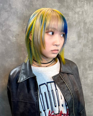 オーダーメイド　デザインカラー　ハイトーン　原宿/表参道