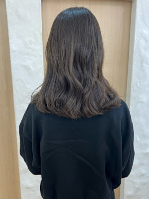 【新井】カーキグレージュカラー