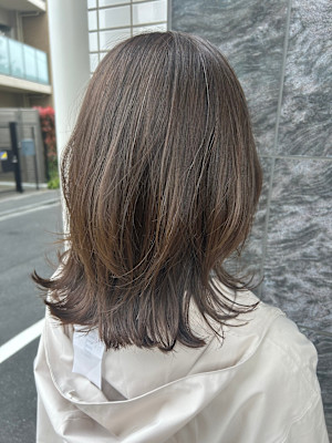 ミディアムレイヤー×オリーブ