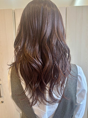 ゆるふわmix巻き/メテオカラー/ピンクベージュ