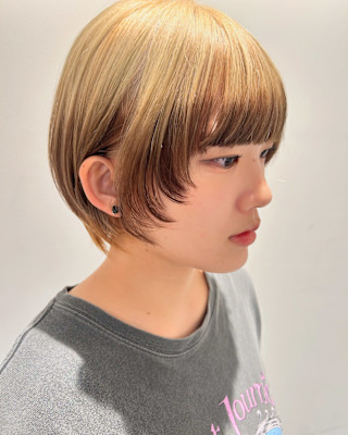 エンドカラー×ショート