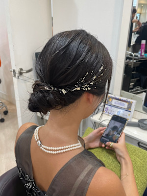 【恵比寿LIBRE/ARISA】お呼ばれに人気♪シニヨンヘア