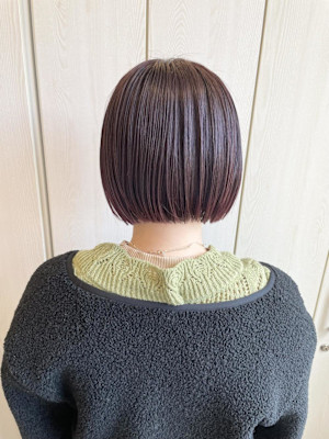 ぱつっとボブ/ミニボブ/