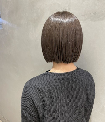 ungu ul×ショート×髪質改善×オージュア