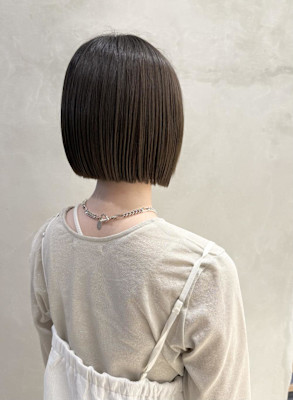 ungu ul×ショート×髪質改善×オージュア