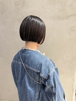 ungu ul×ショート×髪質改善×オージュア