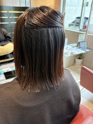 髪質改善ストレート