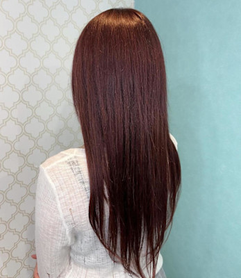 さくらんぼカラーエクステ