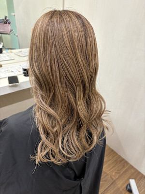 明るめナチュラルハイライト