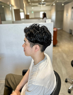 ウェーブパーマ