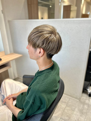 ミルクティーカラーマッシュ