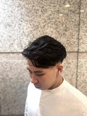 ウェーブパーマ〈理容室〉