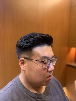 アイロンパーマ〈理容室〉