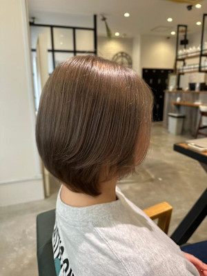 ショートボブ/20代30代40代/大橋