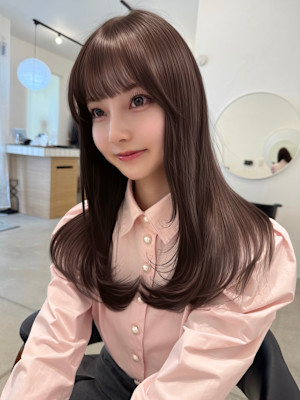 ヘーゼルベージュカラー♪