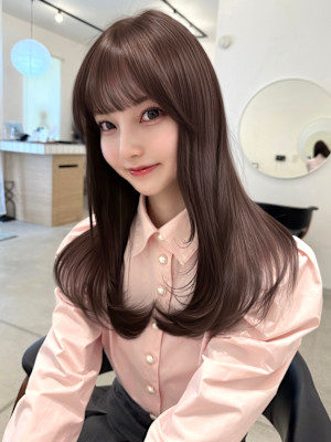 ヘーゼルベージュカラー♪