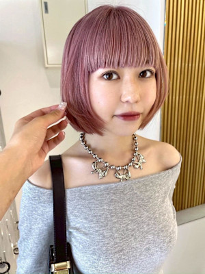 【rizu】ペールピンク/ピンクベージュ/ホワイトピンク