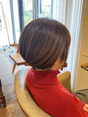 大人かっこいいショートボブ♪