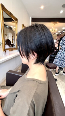 丸みショートで柔らかい印象に【錦糸町 ショート】