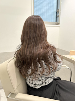 ブラウンベージュ/シークレットハイライト/ブリーチなしカラー