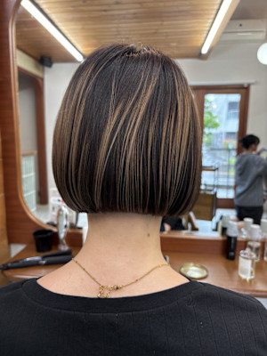 ベージュ系デザインカラー