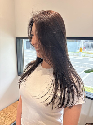 夏にもぴったりなロングスタイル